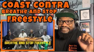 THIS WAS LEGENDARY!! Coast Contra Breathe And Stop Freestyle | REACTION