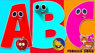 a b c alphabet song phonics song for beginners