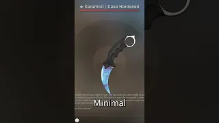 The RAREST CSGO Blue Gem...