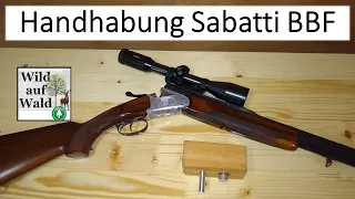 🦌Sabatti Bockbüchsflinte: Hantieren mit Jagdwaffen zur Jagdprüfung