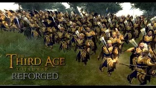 Third Age: Total War (Reforged) - CROUCHING ELF, HIDDEN ARCHER (Battle Replay)