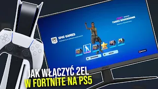 Jak włączyć 2el w Fortnite na PS5 -  Jak zrobić 2EL do Fortnite na PS5/PS4