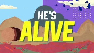 Yancy - He's Alive He's Alive [OFFICIAL MUSIC LYRIC VIDEO] for Easter Worship for Kids & Families