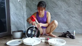 Repair severely damaged electronic rice cookers, genius at repairing electrical equipment