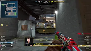 s1mple 1v3 clutch