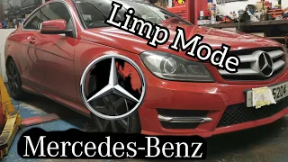 Mercedes-Benz C250 CDI, OM651. Limp Mode .P2279 P2463 Blocked DPF