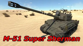 M-51 Super Sherman | War Thunder gameplay po Polsku