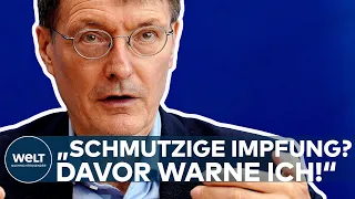 KARL LAUTERBACH: Covid! "Omikron als eine Art schmutzige Impfung? Davor warne ich!" I WELT Interview