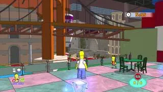 The Simpsons Game (Xbox 360) - Around the World in 80 Bites (All Duff Bottlecaps and Krusty Koupons)