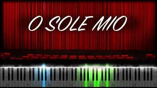 Luciano Pavarotti - 'O sole mio Piano Tutorial