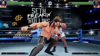 WWE Mayhem seth rollins vs big e