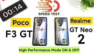 Poco F3 GT vs Realme GT Neo 2 Speedtest Comparison BGMI Opening After Software Updates 😱😱🤯💪🏻