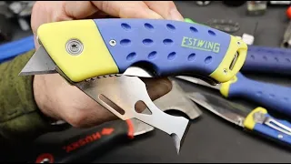 From Fail to Fabulous: The Estwing Painters Tool once I figured how how to change the blade.