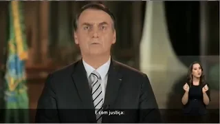 Pronunciamento do Presidente Jair Bolsonaro - 20/02/19