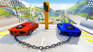 Satisfying Car Crashes Compilation #12 Beamng Drive (Car Shredding Experiment)