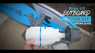 Bixpy J-2 Outboard Motor Kit Review | Inflatable Stand Up Paddle Board | Kayak Motor