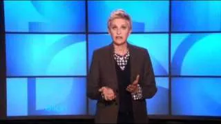 Ellen's Monologue - 09/21/10