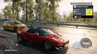 NFS Unbound Online - Taking out a Honda NSX R on a few races