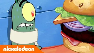 SpongeBob | Plankton Versus Tn. Krabs! | Nickelodeon Bahasa