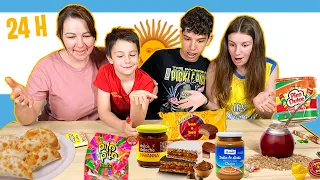 Familia Española prueban MATE 🧉 por 🇦🇷1ª  vez vez!!