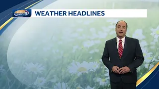 Video: Showers return for Wednesday