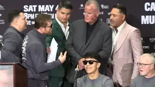 “You tested POSITIVE for PEDS twice” Canelo HEATED after Oscar Dela Hoya