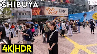 Tokyo Japan - Shibuya Walk • 4K HDR