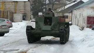 Первая поездка БТ-7