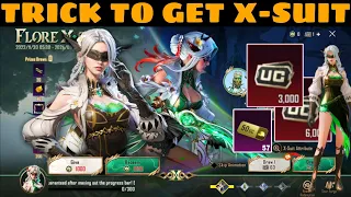 How to Get Flore X-Suit in BGMI 😍 Trick To Get X Suit In Bgmi | 50 Uc Voucher | Free Uc Trick Bgmi