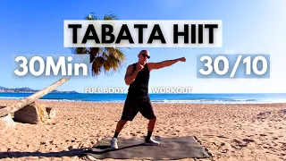 TABATA 30Min Full Body HIIT WORKOUT / Tabata 30/10 / Interval Training