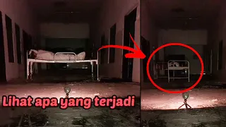 NEKAT!! UJI NYALI JADI POCONG DIJAHILIN HANTU DISANA SAMPAI DIDORONG2