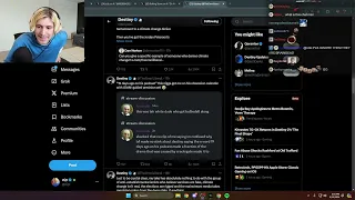 xQc Reviews the Latest Destiny vs Hasan Twitter Drama