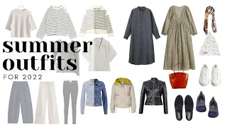 MY SUMMER OUTFITS FOR 2022 | CREATING 21 OUTFIT OUT OF 21 PIECES | #capsulewardrobe