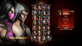 Mortal Kombat 9 - Expert Tag Ladder (Sindel & Mileena/3 Rounds/No Losses)