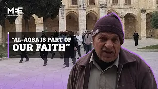 MEE talks to Palestinian worshippers during Israeli raid in Al-Aqsa Mosque