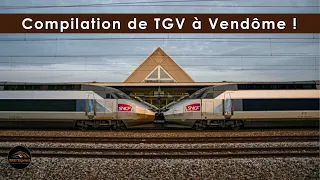 Passages de TGV à 300km/h à Vendôme TGV et aux alentours !