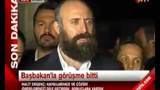 Başbakan Erdoğan'la Görüşen Halit Ergenç'den Gezi Parkı Açıklaması