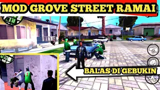 Mod Halaman Rumah Ucok Banyak Geng Grove Street ~ GTA SA ANDROID