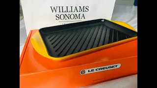 UNBOXING + REVIEW Le Creuset  Rectangular Skinny Grill | August 2021
