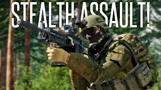 STEALTHY ISLAND ASSAULT! - ArmA 3 Stealth Operation / Sahrani