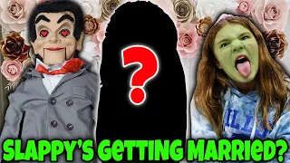 Slappy's Getting Married And You Won't Believe To Who! *Shocking* Evil Dummy Wedding