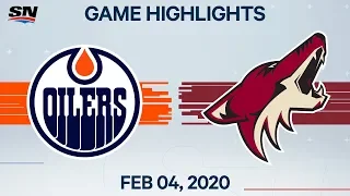 NHL Highlights | Edmonton Oilers vs. Arizona Coyotes – Feb. 4, 2020