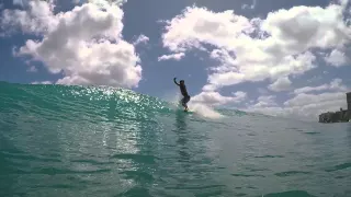 Longboarding waikiki