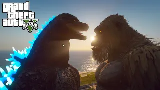 Heisei Godzilla vs Kong Epic Battle GTA V Mods