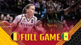 Belgium v Senegal | Full Basketball Game | FIBA Women's Olympic Qualifying Tournament Belgium 2024