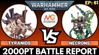 Tyranids vs Necrons 2000pts | Warhammer 40k 10th Ed Battle Report Ep61