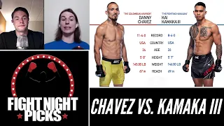 UFC Fight Night: Danny Chavez vs. Kai Kamaka III Prediction