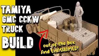 Tamiya 1/35 U.S. 2 1/2 Ton 6X6 Cargo Truck FULL BUILD VIDEO