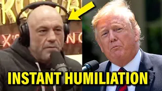 Joe Rogan gets BRUTALLY FACT-CHECKED LIVE on his own show over Biden vs Trump comment