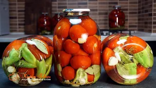 🍅ОБАЛДЕННЫЕ ПОМИДОРЫ НА ЗИМУ! Очень вкусный РАССОЛ!